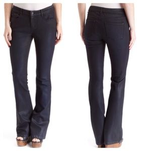 SUEDE Eva coated mid rise jeans size 25